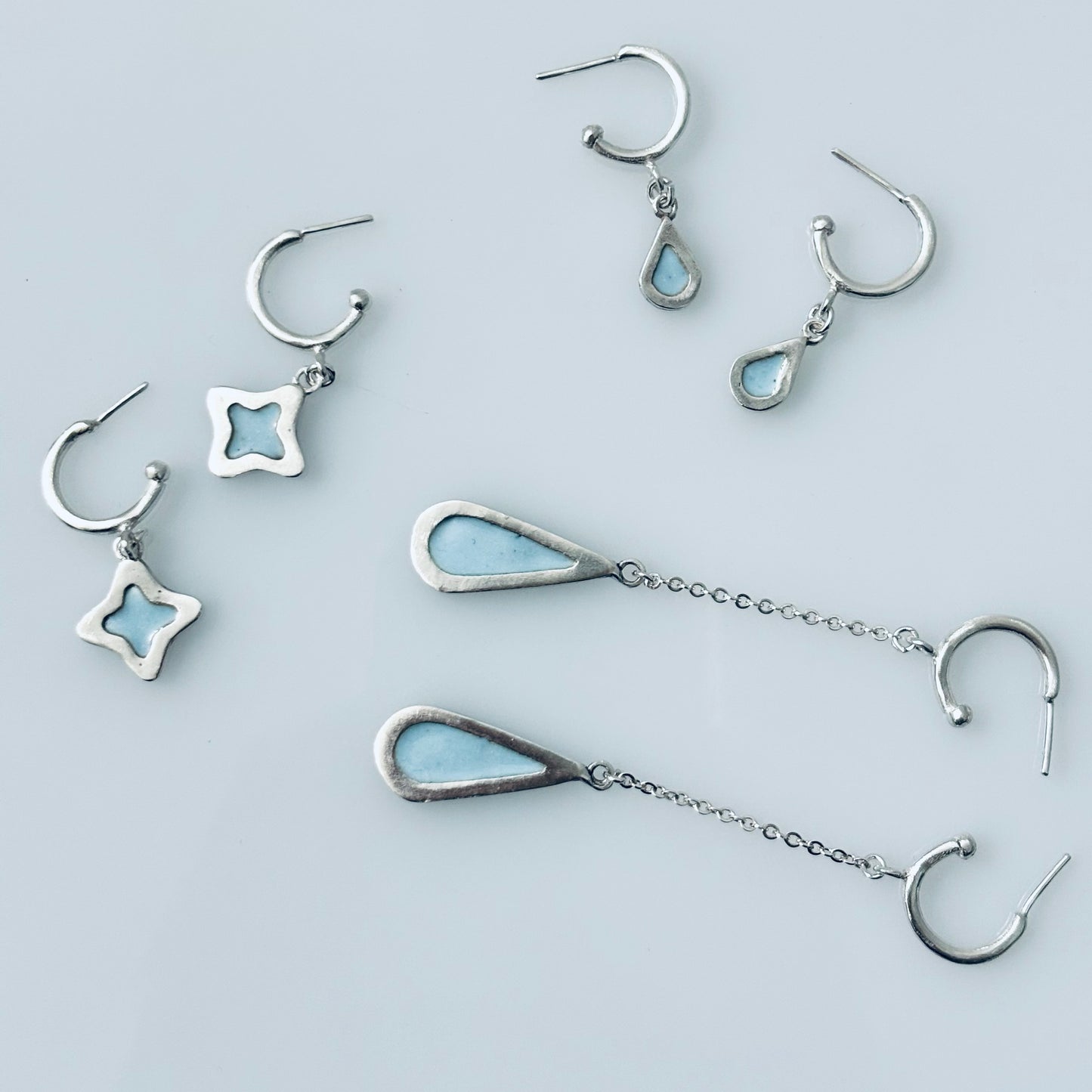 Arracada con mosaico estrella