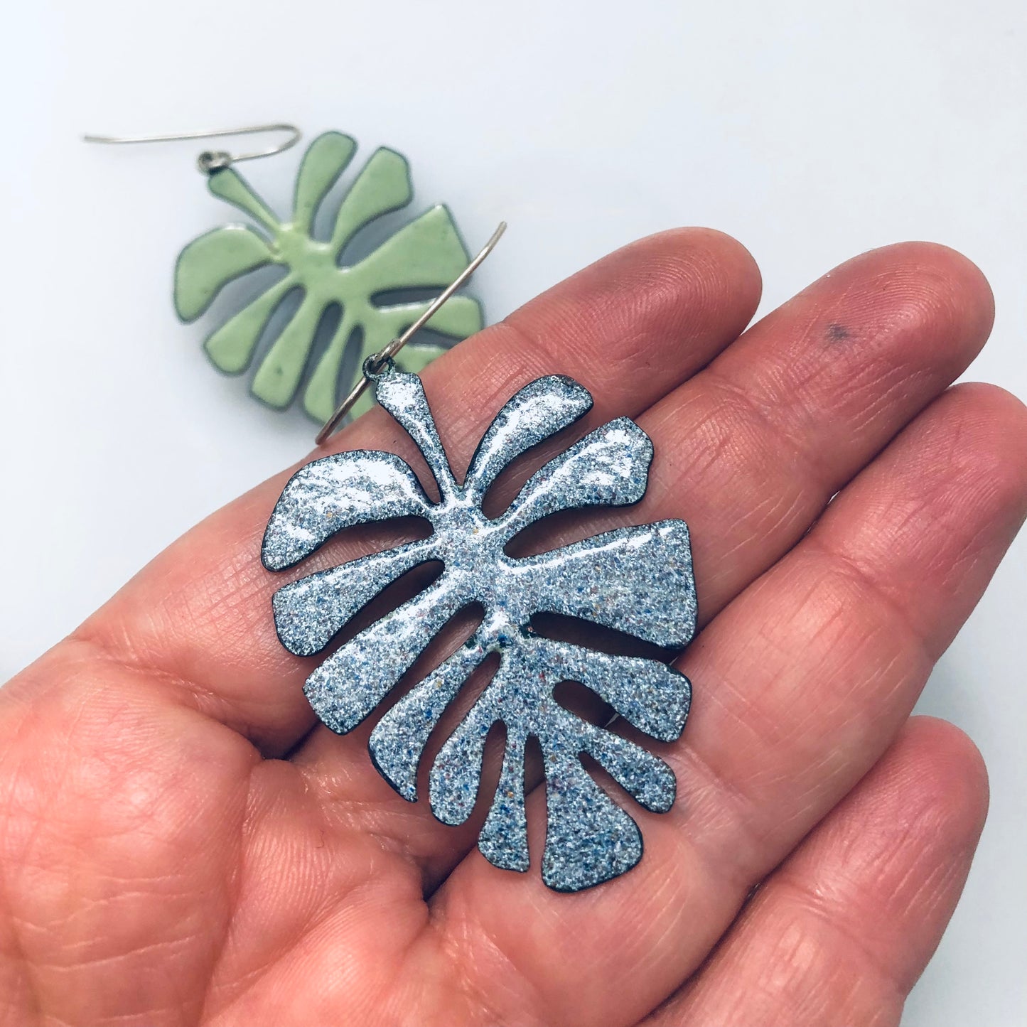 Aretes Hojas Montera