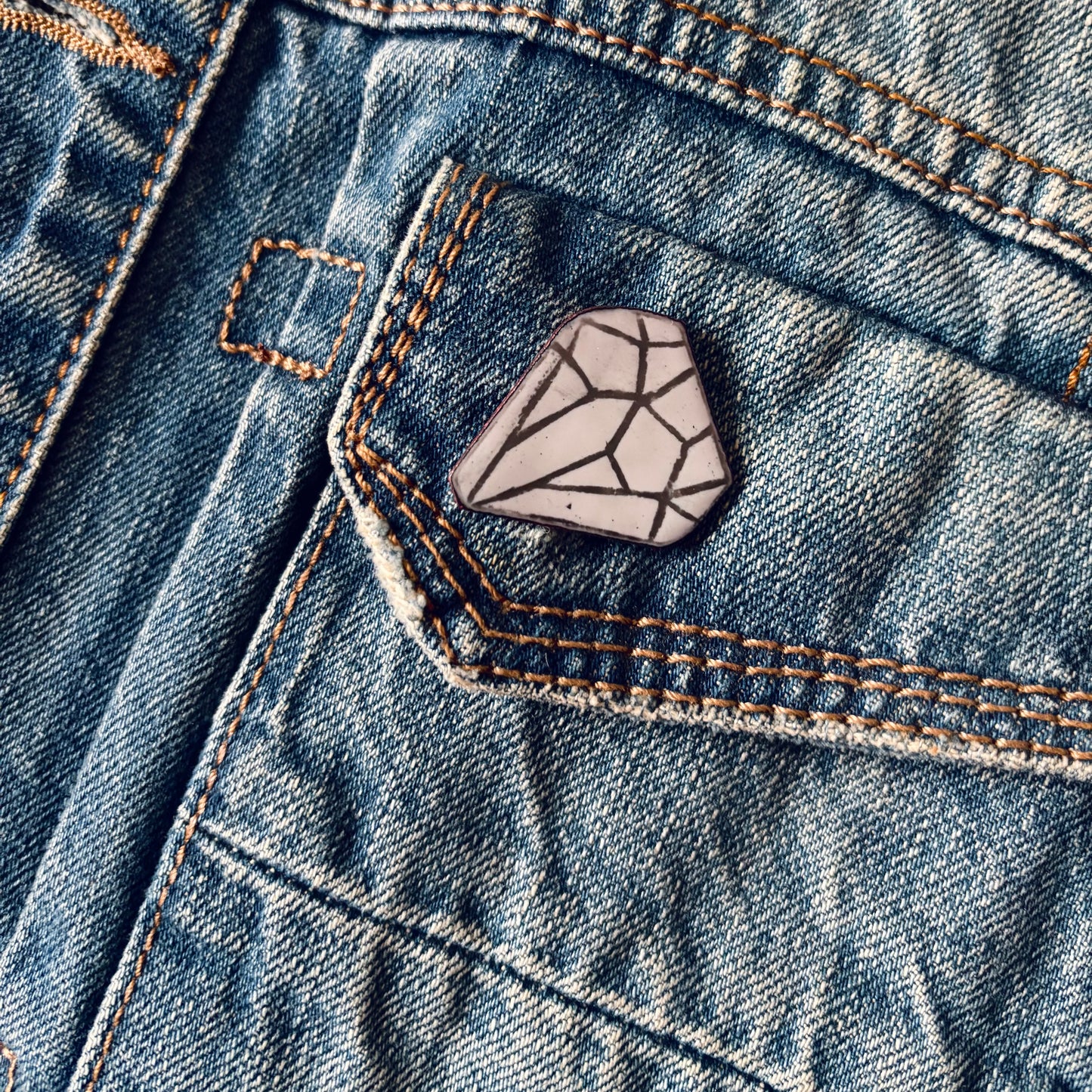 Prendedores diamantes