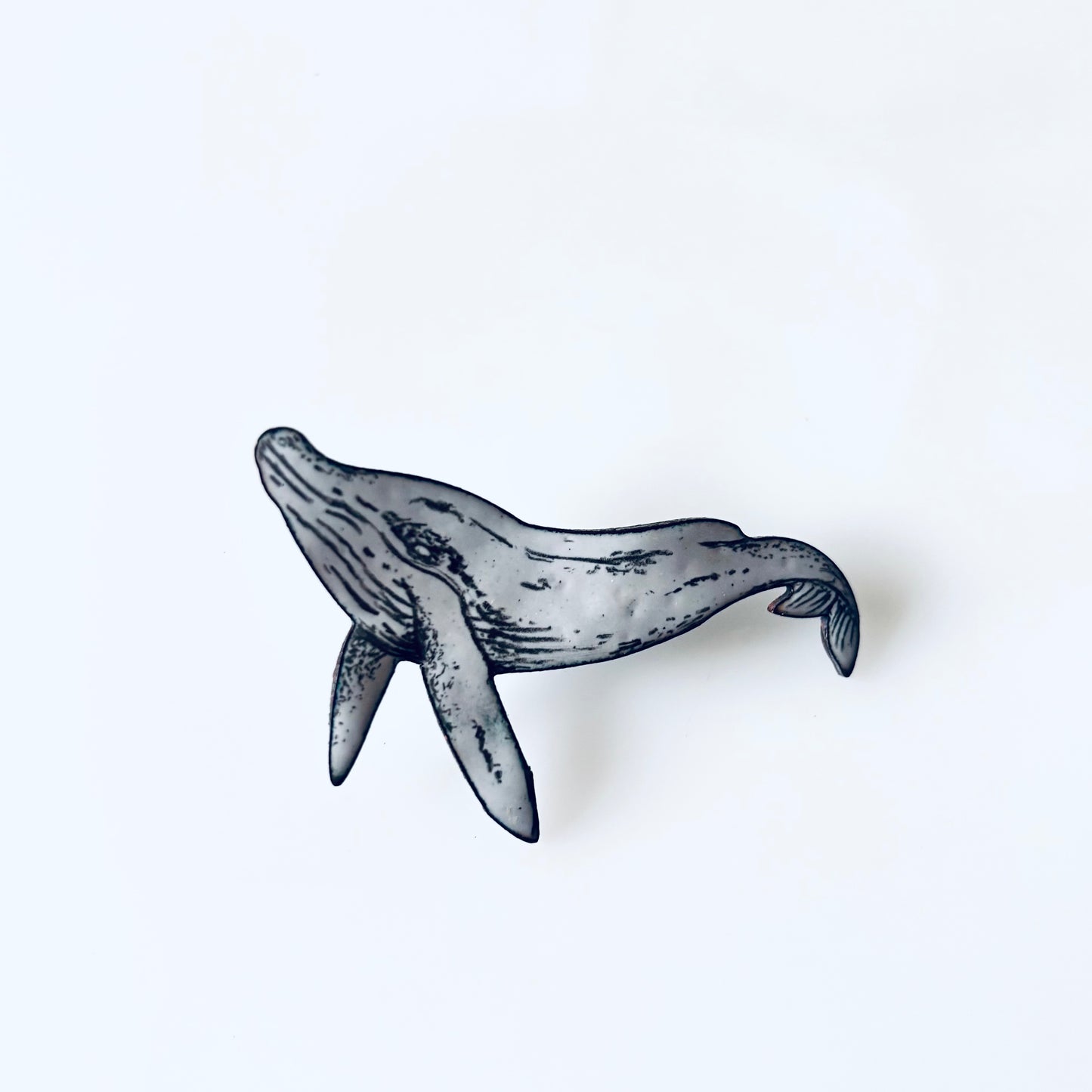 Prendedor ballena grande