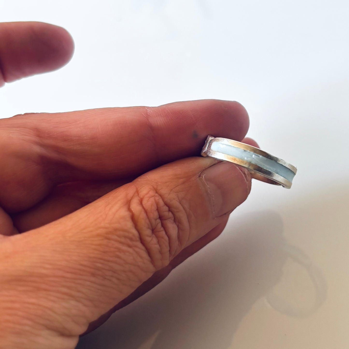 Anillos Línea Mosaico para hombres