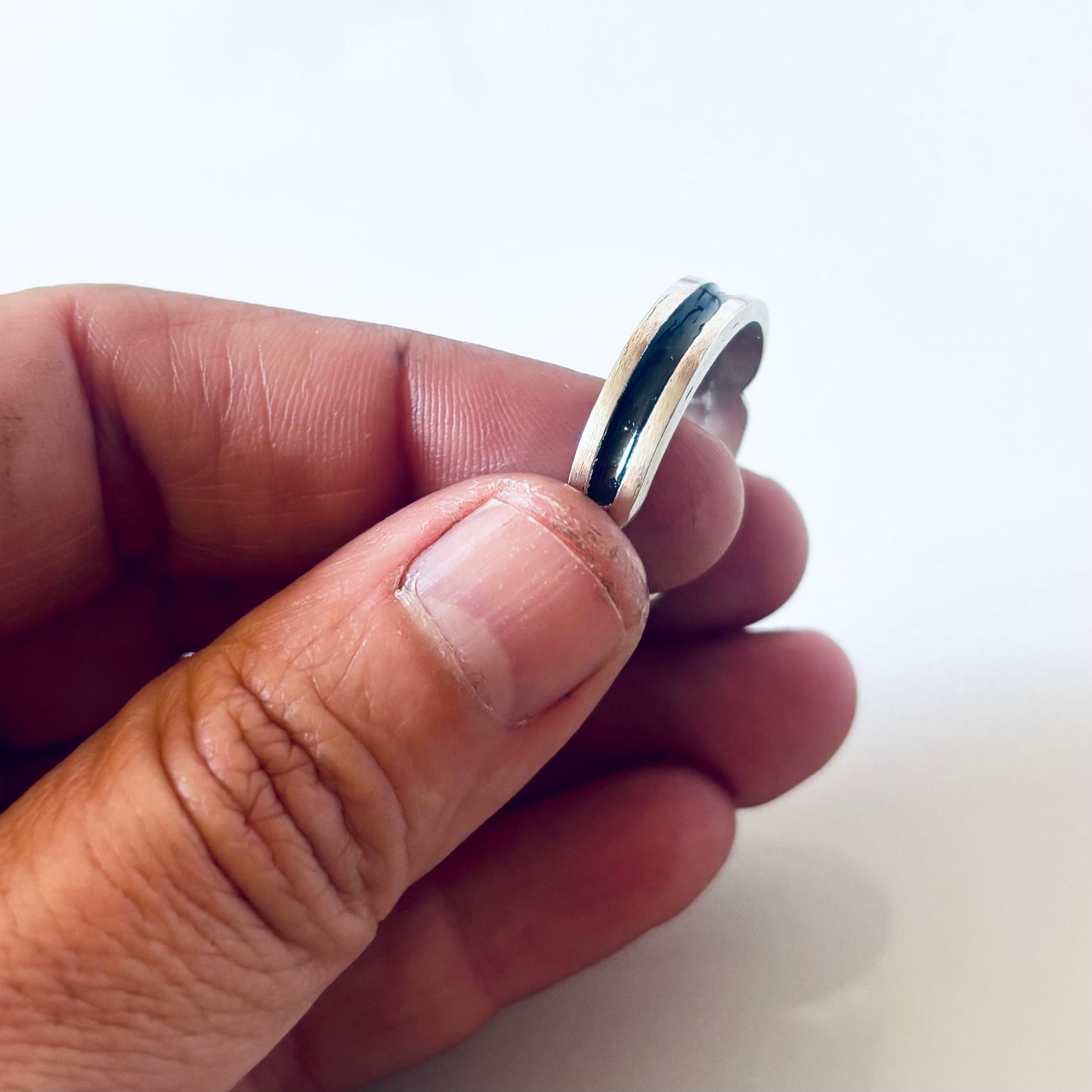 Anillos Línea Mosaico para hombres