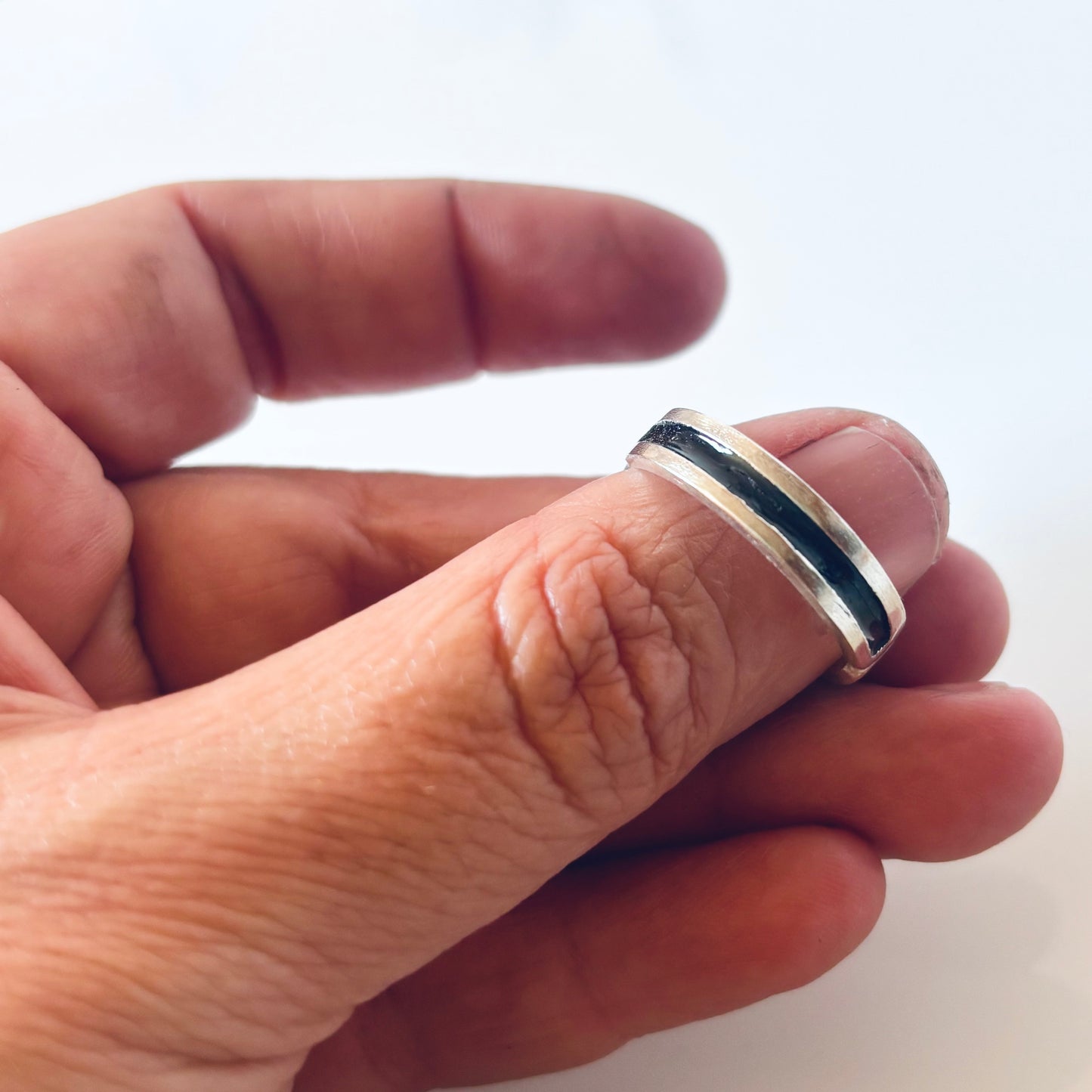 Anillos Línea Mosaico para hombres