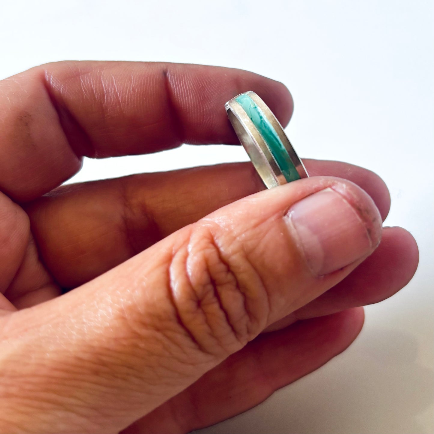 Anillos Línea Mosaico para hombres